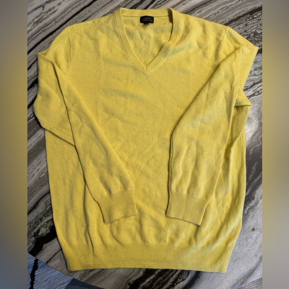 JCrew Cashmere V-Neck Sweater